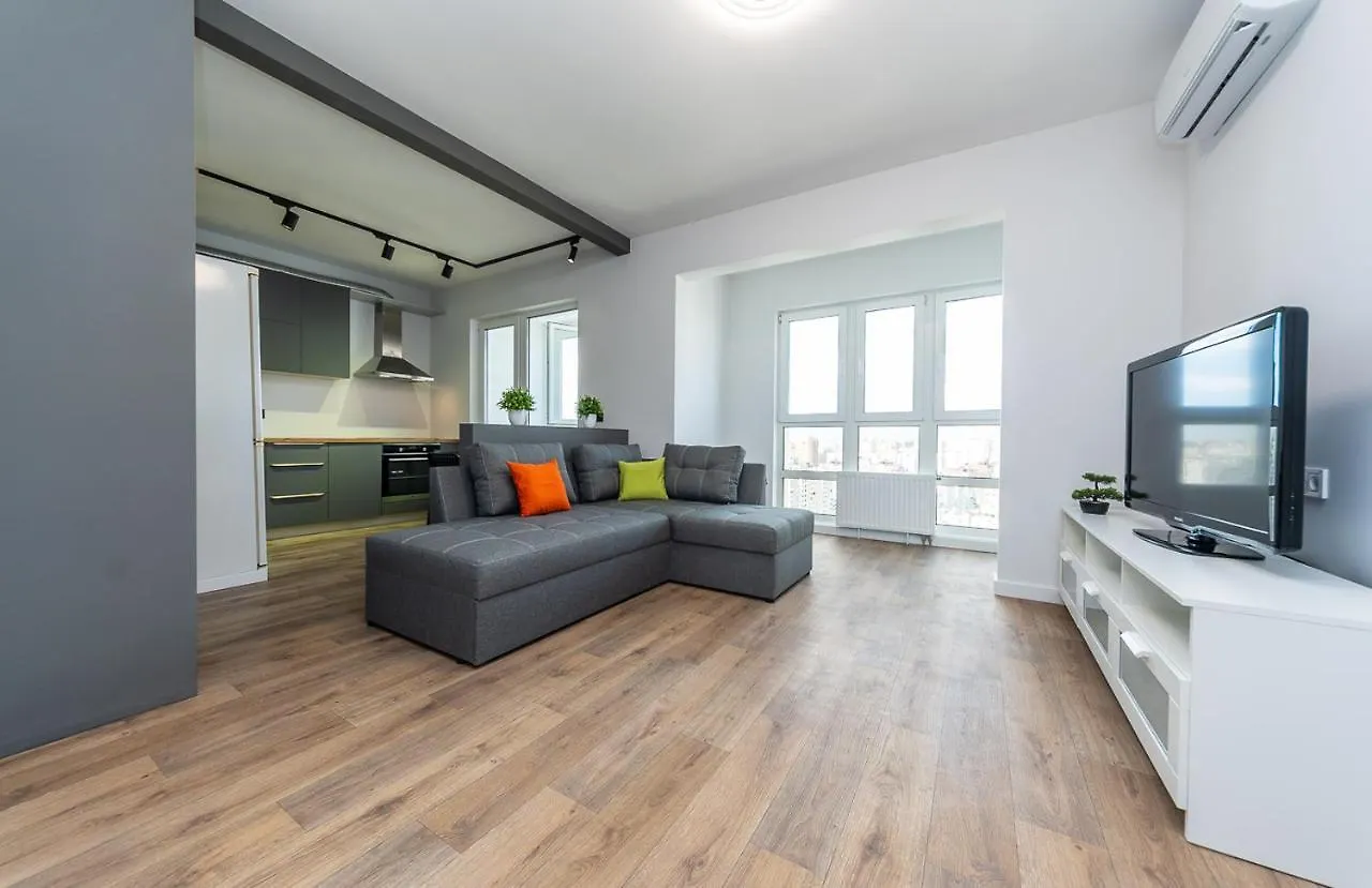 Appartement Осокорки, Видовая Современная 3Х Комнатная С 2Мя Спальнями, Рядом С Эпицентром. Kiev